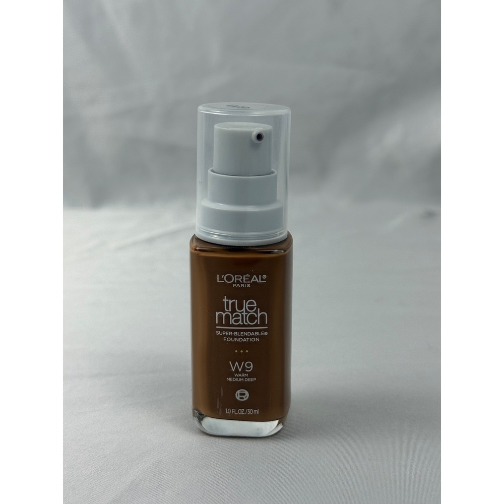 L'Oreal True Match Super-Blendable Foundation W9 Warm Medium Deep 1.0 fl oz